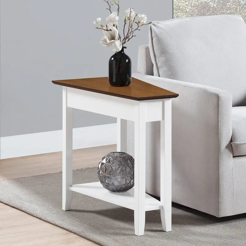 Table d'appoint à étagère American Heritage Wedge