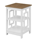Table d'appoint avec étagères
