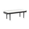 Banc rembourré capitonné moderne Efa