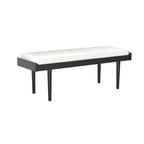 Banc rembourré capitonné moderne Efa