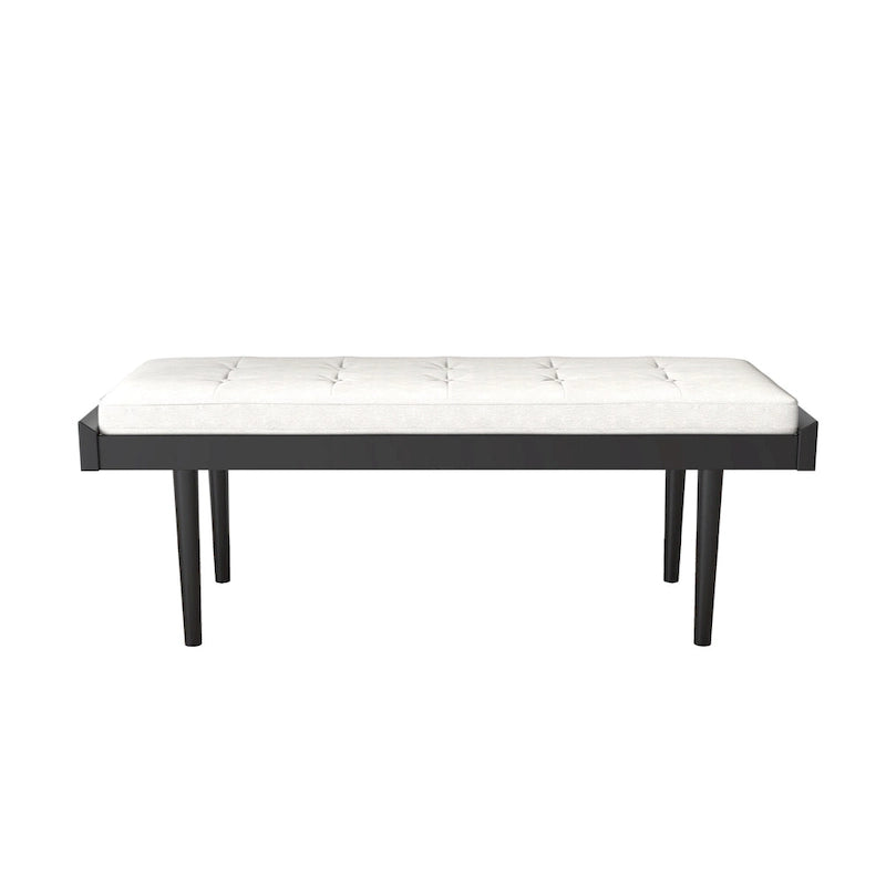 Banc rembourré capitonné moderne Efa
