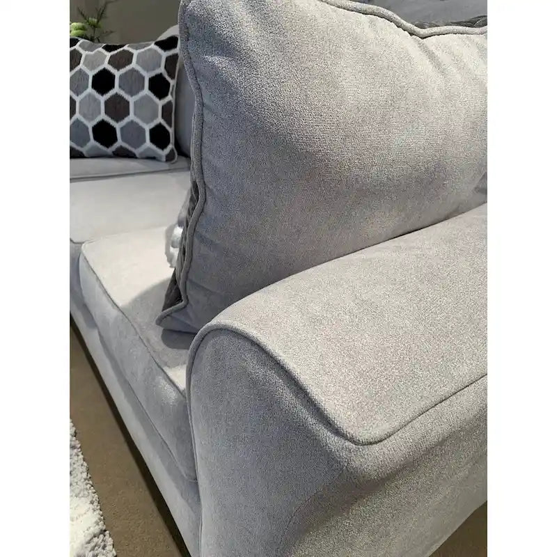 Canapé en tissu Caméro avec coussins de dossier