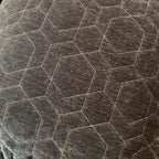 Canapé en tissu à dossier coussins amovibles