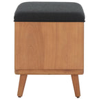 Banc Solo SAFAVIEH avec coussin et étagère ouverte – 50,8 cm (L) x 38,1 cm (P) x 45,7 cm (H)