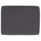 Banc Solo SAFAVIEH avec coussin et étagère ouverte – 50,8 cm (L) x 38,1 cm (P) x 45,7 cm (H)