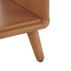 Banc Solo SAFAVIEH avec coussin et étagère ouverte – 50,8 cm (L) x 38,1 cm (P) x 45,7 cm (H)