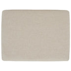 Banc Solo SAFAVIEH avec coussin et étagère ouverte – 50,8 cm (L) x 38,1 cm (P) x 45,7 cm (H)