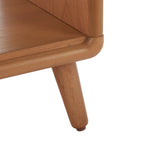 Banc Solo SAFAVIEH avec coussin et étagère ouverte – 50,8 cm (L) x 38,1 cm (P) x 45,7 cm (H)