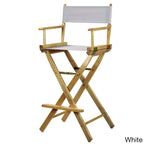 Chaise de réalisateur 30 pouces Natural Frame
