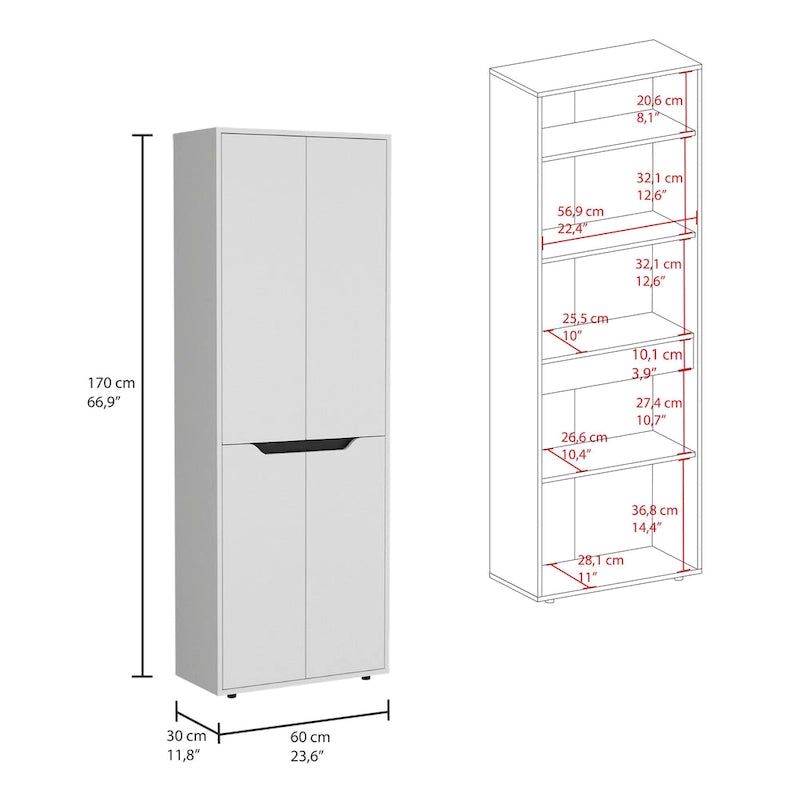 Armoire de rangement de cuisine Herrin