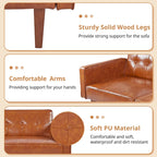 Canapé futon lit de mousse à mémoire de forme convertible pliable pour deux personnes