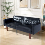 Canapé futon lit de mousse à mémoire de forme convertible pliable pour deux personnes
