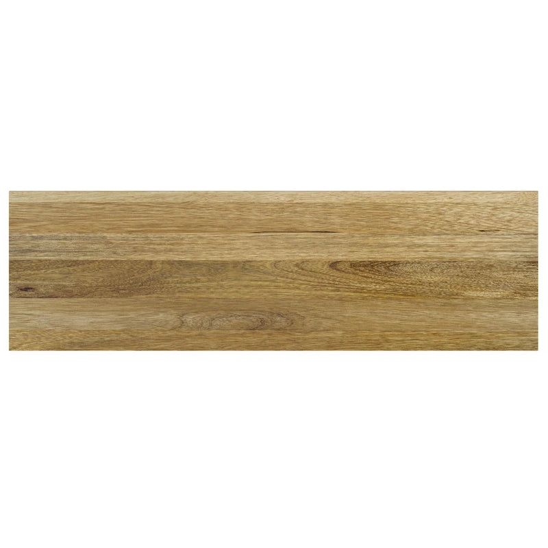 WYNDENHALL Jake Banc industriel contemporain en bois de manguier massif de 120 cm de large, couleur naturelle - 35,5 P x 120 l x 43 H