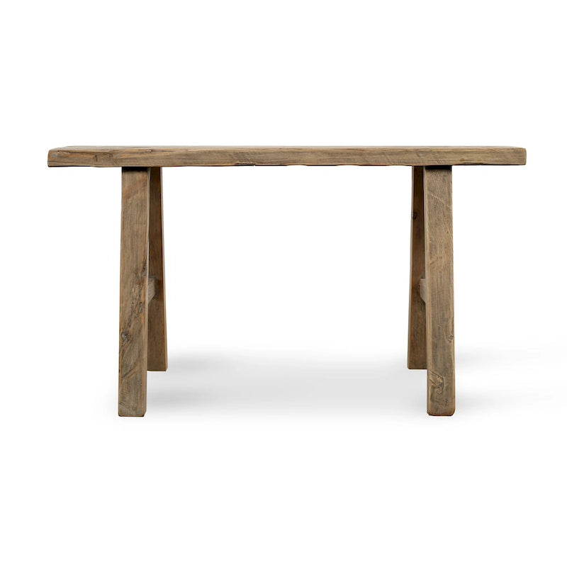 Banc en orme de 35 de long sur 10 de large Artissance, bois naturel - 8' x 11'