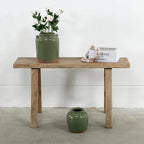 Banc en orme de 35 de long sur 10 de large Artissance, bois naturel - 8' x 11'
