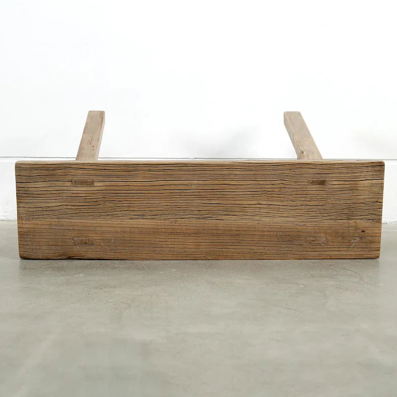 Banc en orme de 35 de long sur 10 de large Artissance, bois naturel - 8' x 11'