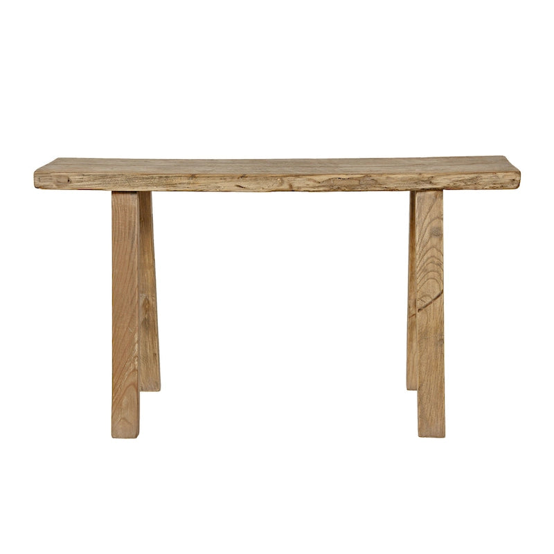 Banc en orme de 35 de long sur 10 de large Artissance, bois naturel - 8' x 11'
