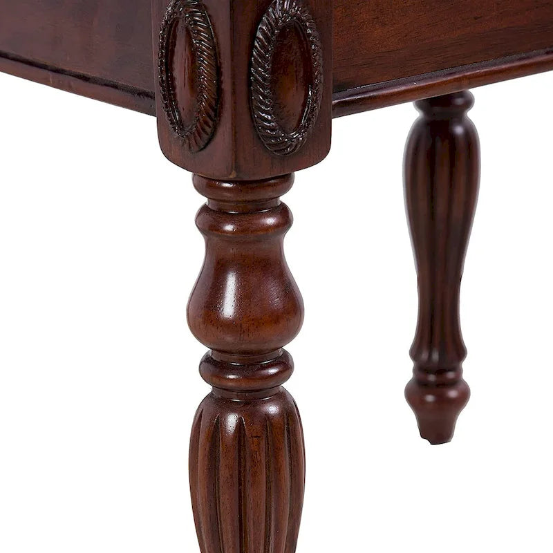 Banc à chaussures traditionnel avec coussin capitonné, pieds en bois tourné, banc d'entrée rembourré