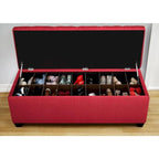 The Sole Candice Tulip Secret Shoe Storage Bench