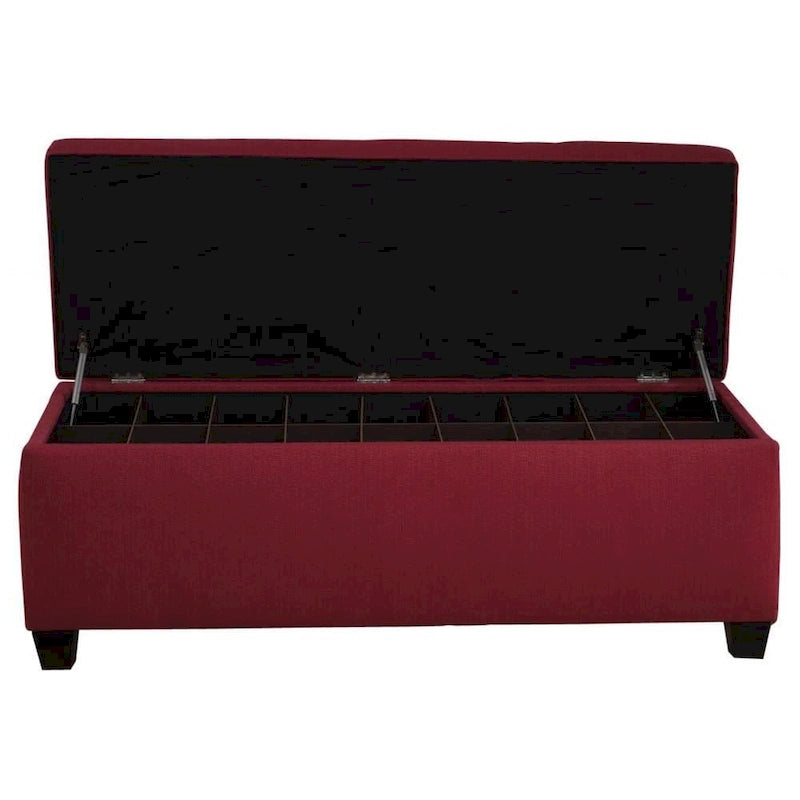 Le banc de rangement à chaussures secret Sole Candice Tulip
