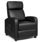 Fauteuil inclinable de massage en tissu