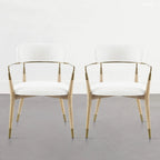Chaise de salle à manger d'appoint en bois massif du milieu du siècle