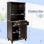Meuble de rangement de cuisine/garde-manger - 19P x 30L x 67H