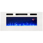 Komi WH03 Buffet de cheminée électrique moderne de 63 pouces