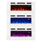 Komi WH03 Buffet de cheminée électrique moderne de 63 pouces