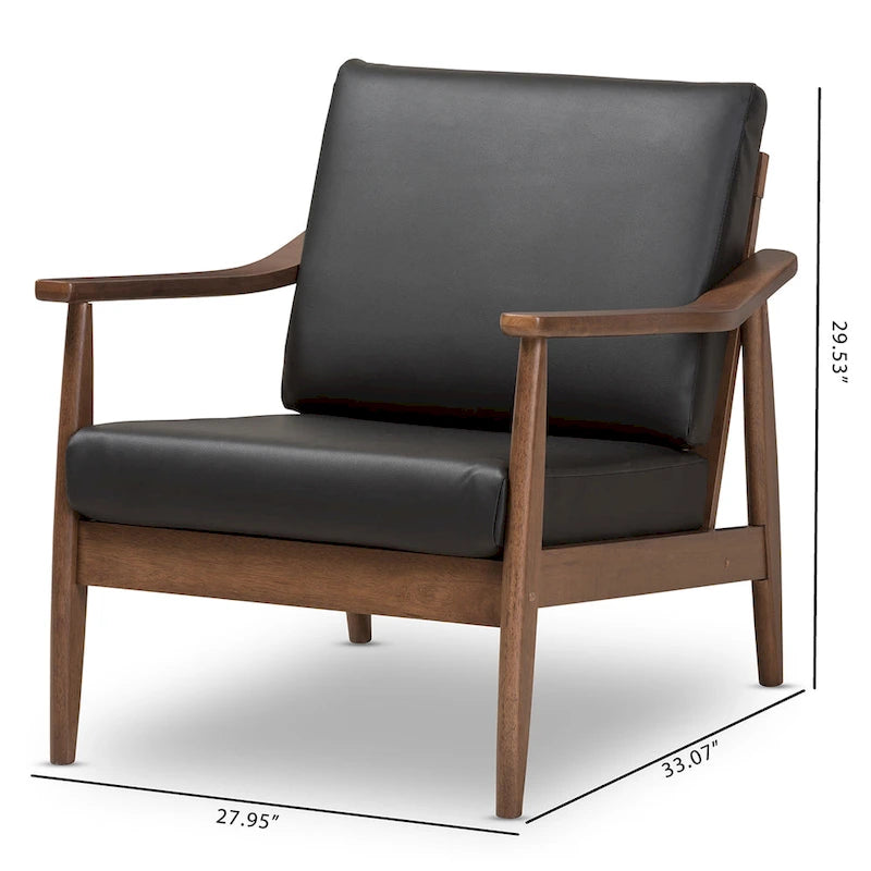 Fauteuil lounge du milieu du siècle