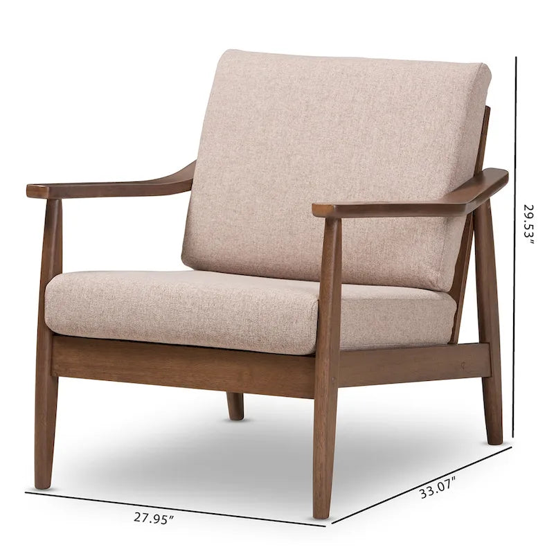 Fauteuil lounge du milieu du siècle