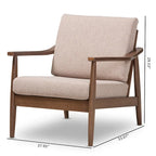 Fauteuil lounge du milieu du siècle