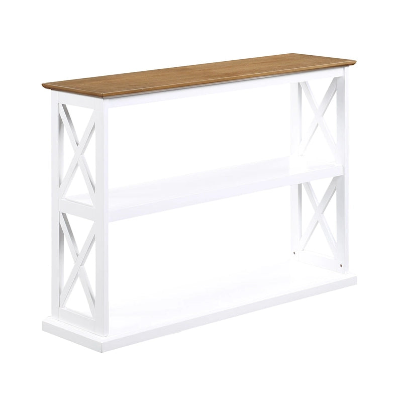 Table console Coventry avec étagères