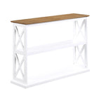 Console avec étagères