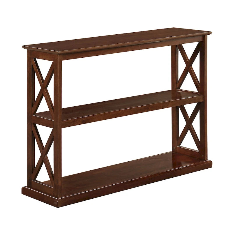 Table console Coventry avec étagères