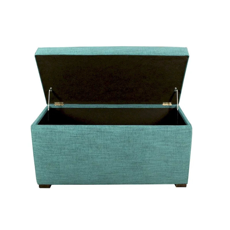 Coffre de rangement Angela « Lucky » capitonné 8 boutons – Banc