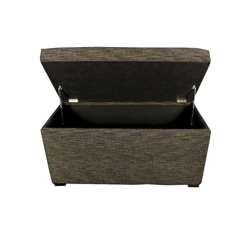 Coffre de rangement Angela « Lucky » capitonné 8 boutons – Banc