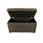 Coffre de rangement Angela « Lucky » capitonné 8 boutons – Banc