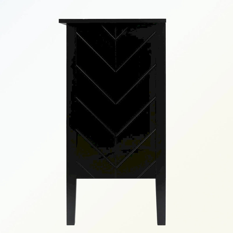 Buffets bas en bois à 2 portes