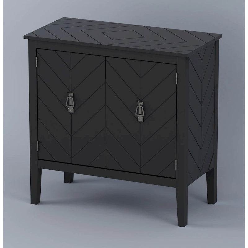 Buffets bas en bois à 2 portes