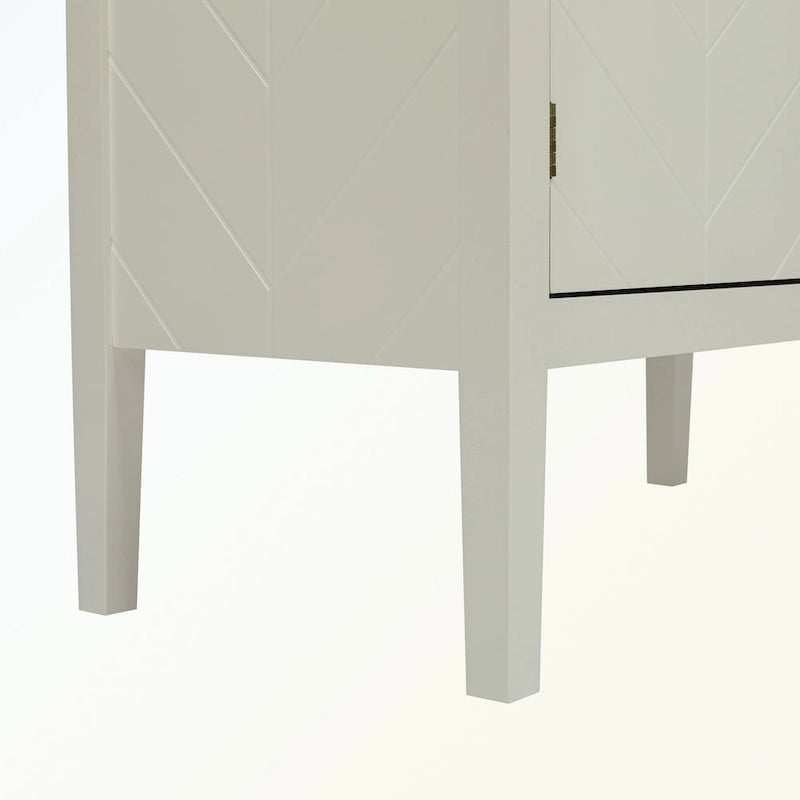 Buffets bas en bois à 2 portes