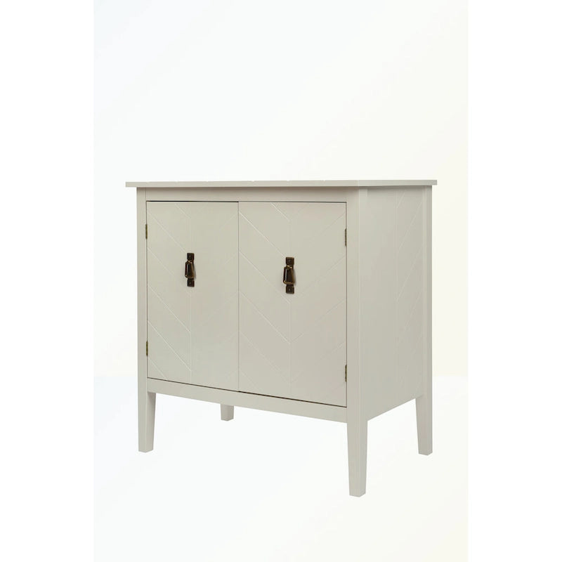 Buffets bas en bois à 2 portes