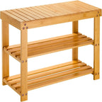 Banc à chaussures robuste à 3 niveaux - 11P x 27,5L x 17,5H