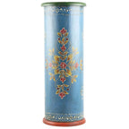 Porte-parapluies en bois fait main (Inde) - 22x7x7