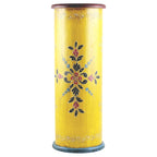 Porte-parapluies en bois fait main (Inde) - 22x7x7