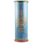 Porte-parapluies en bois fait main (Inde) - 22x7x7