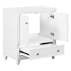 Meuble-lavabo sans évier