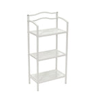 Étagère de rangement de salle de bain en métal à 3 niveaux Household Essentials – 10,5L x 17,0W x 35,0H