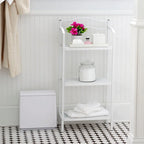 Étagère de rangement de salle de bain en métal à 3 niveaux Household Essentials – 10,5L x 17,0W x 35,0H