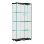 Vitrine en verre 64,5 X 32 avec serrure